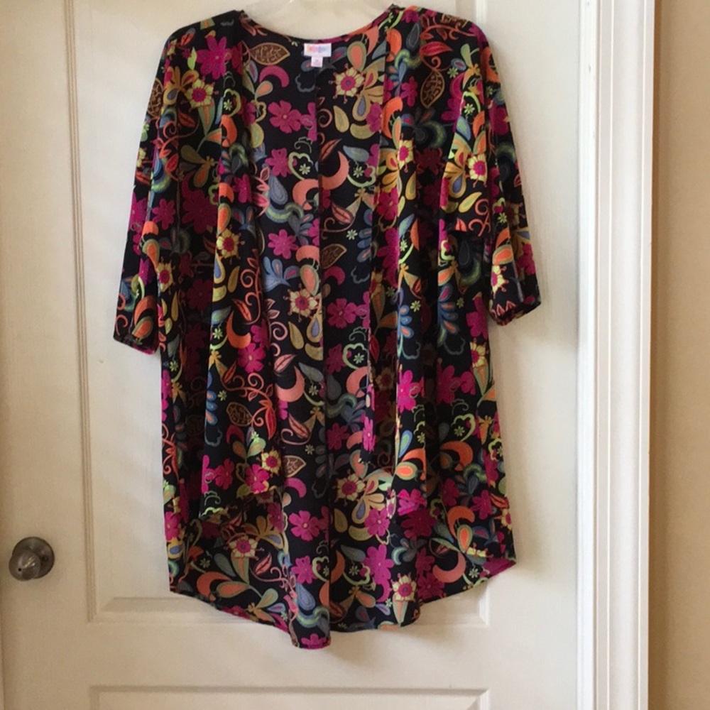 LulaRoe floral Kimono